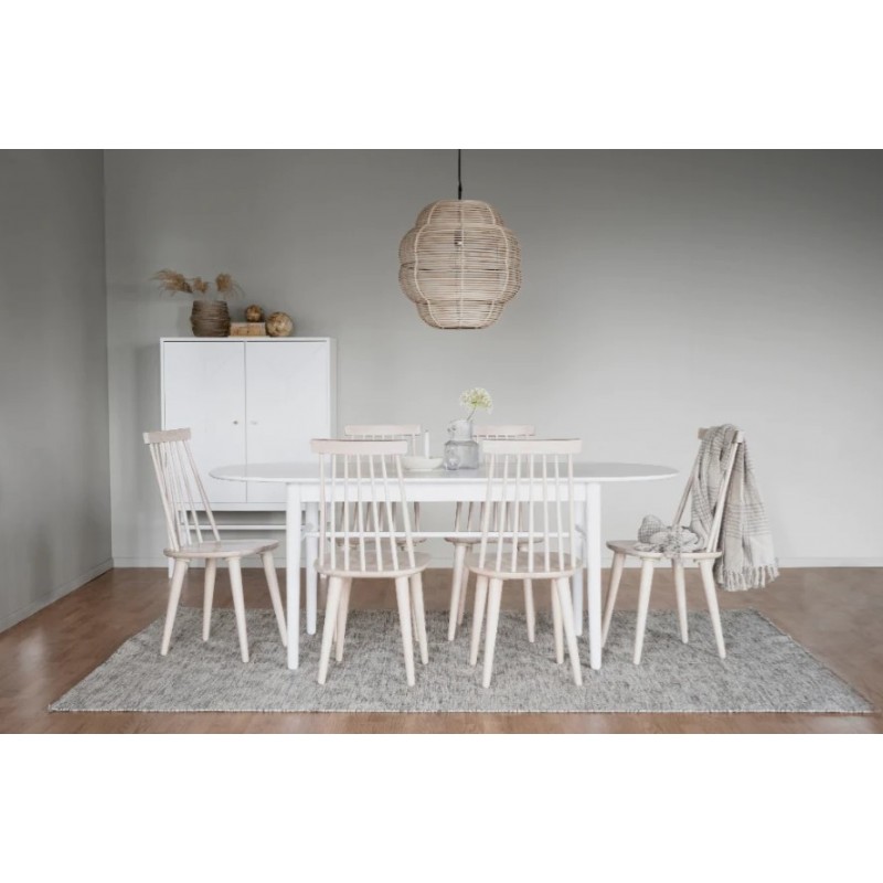 RO Akita Dining Table White